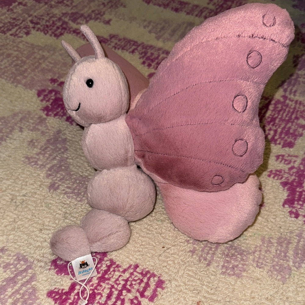 Jellycat Pink Butterfly Stuffed Animal